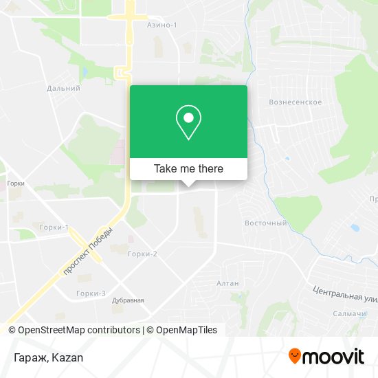 Гараж map