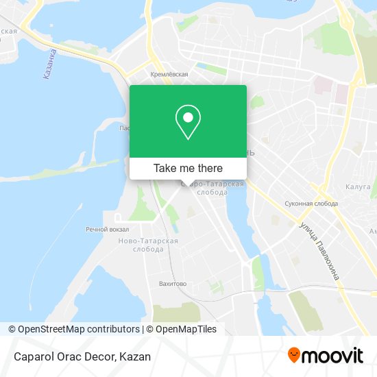 Caparol Orac Decor map