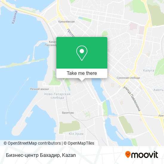 Бизнес-центр Бахадир map
