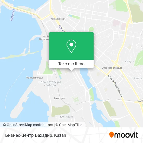Бизнес-центр Бахадир map