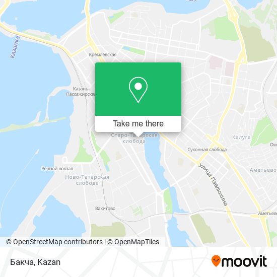 Бакча map