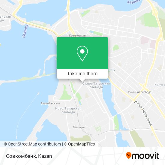 Совкомбанк map