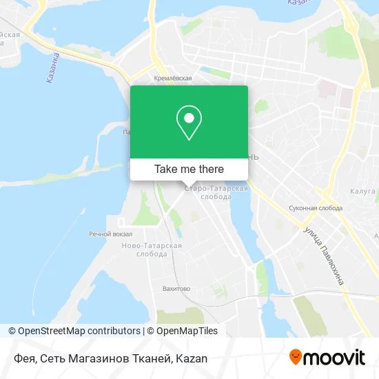 Фея, Сеть Магазинов Тканей map