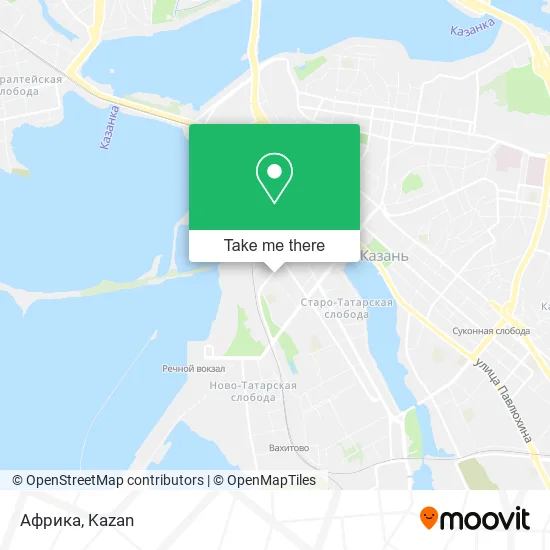 Африка map