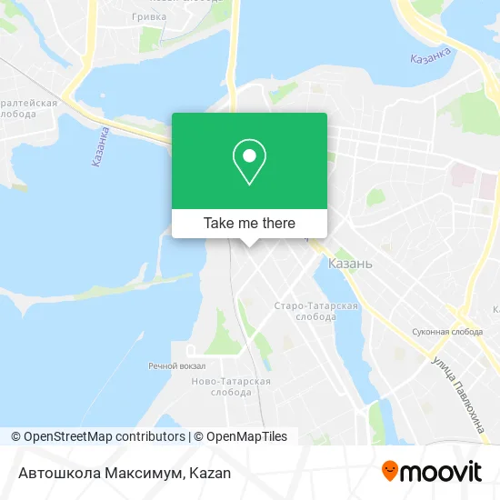 Автошкола Максимум map