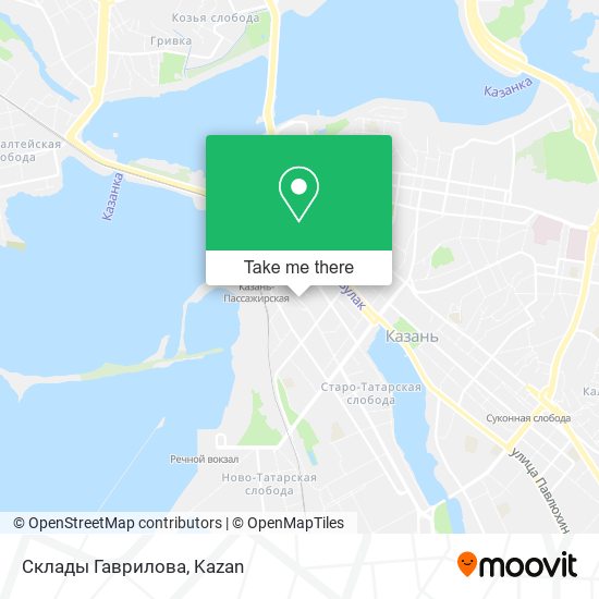 Склады Гаврилова map