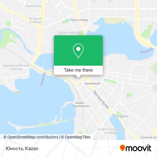 Юность map