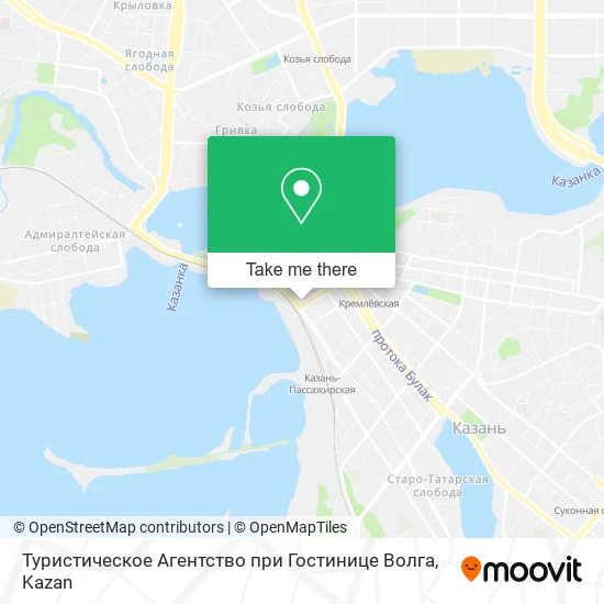 Туристическое Агентство при Гостинице Волга map