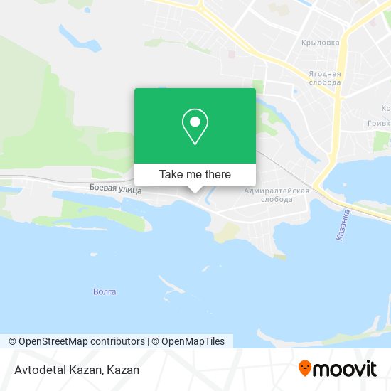 Avtodetal Kazan map
