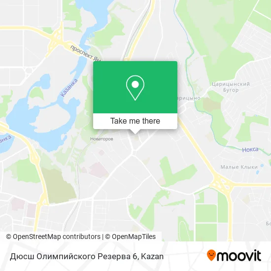 Дюсш Олимпийского Резерва 6 map