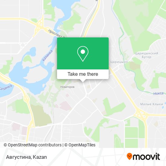 Августина map