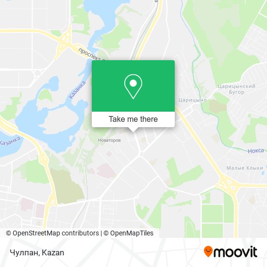 Чулпан map