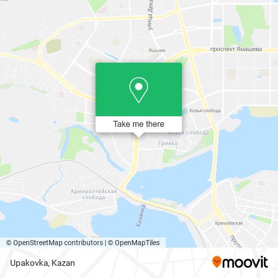 Upakovka map