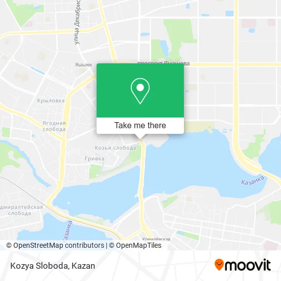 Kozya Sloboda map