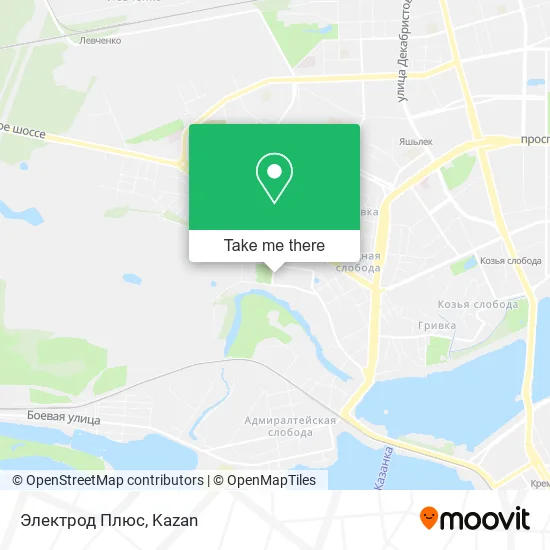 Электрод Плюс map