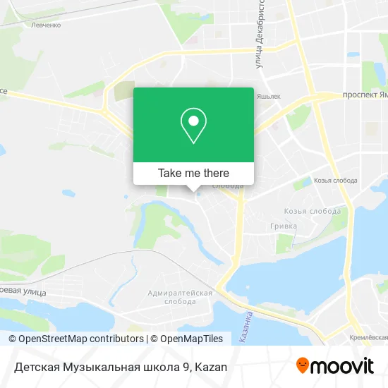 Детская Музыкальная школа 9 map