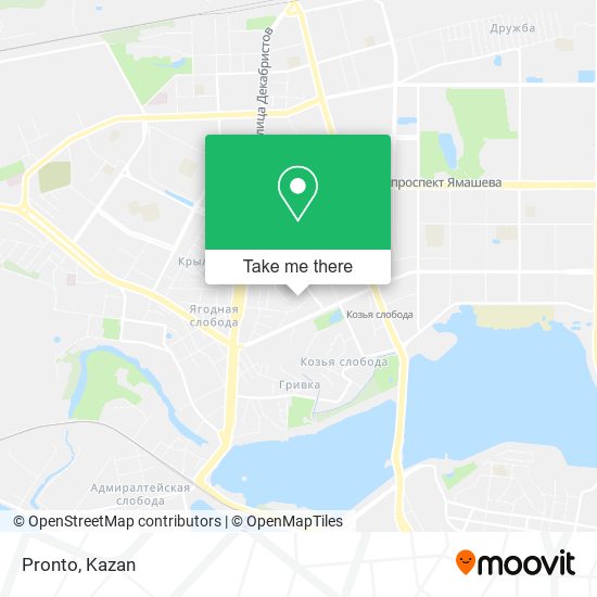 Pronto map