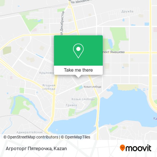 Агроторг Пятерочка map