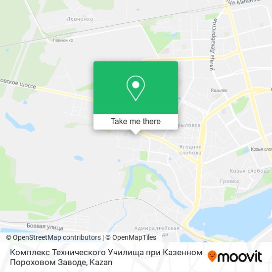 Комплекс Технического Училища при Казенном Пороховом Заводе map