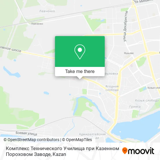 Комплекс Технического Училища при Казенном Пороховом Заводе map