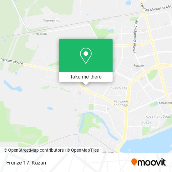 Frunze 17 map