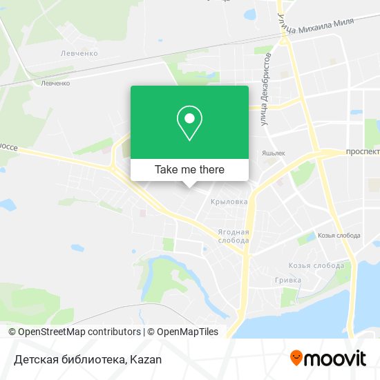 Детская библиотека map