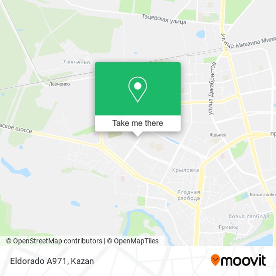 Eldorado A971 map