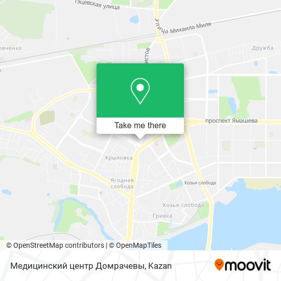 Медицинский центр Домрачевы map