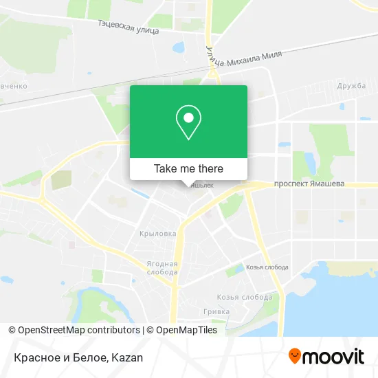 Красное и Белое map