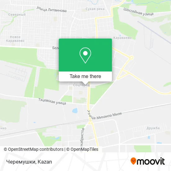 Черемушки map