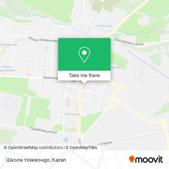 Школа тхэквондо map