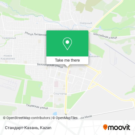 Стандарт-Казань map