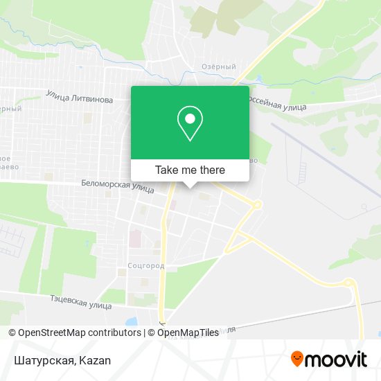 Шатурская map