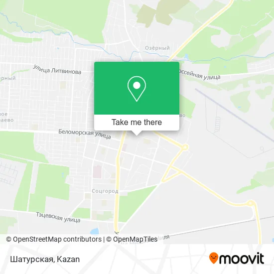 Шатурская map