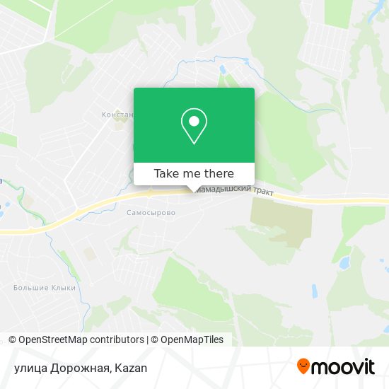 улица Дорожная map