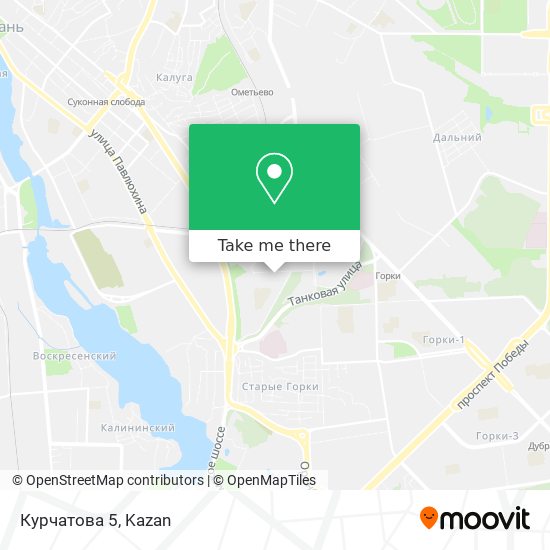 Курчатова 5 map