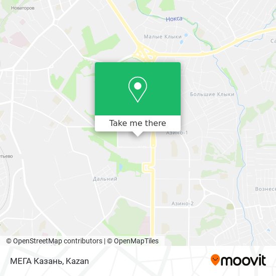 МЕГА Казань map