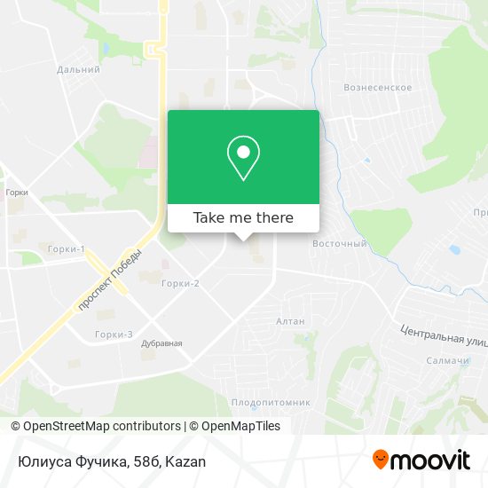 Юлиуса Фучика, 58б map