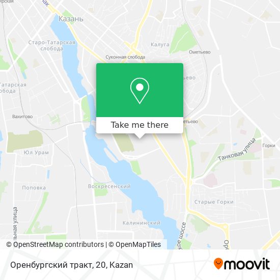 Оренбургский тракт, 20 map