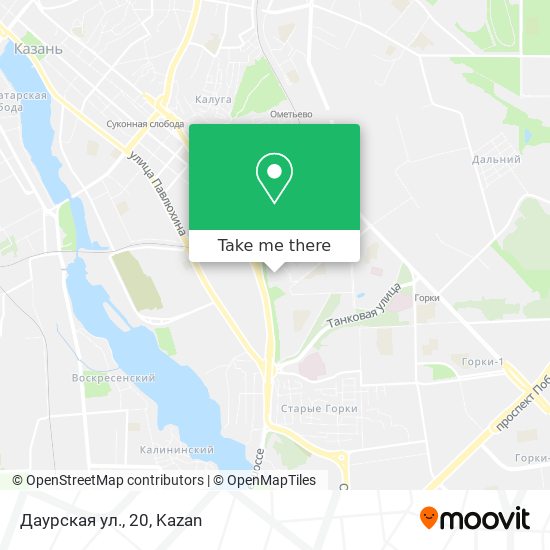 Даурская ул., 20 map