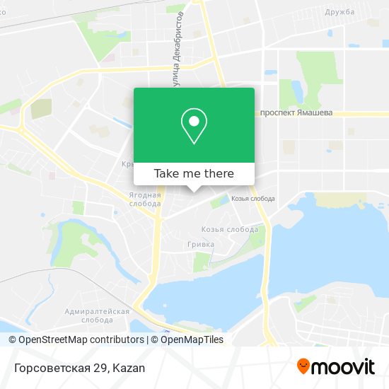 Горсоветская 29 map