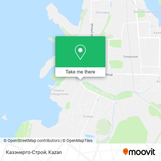 Казэнерго-Строй map