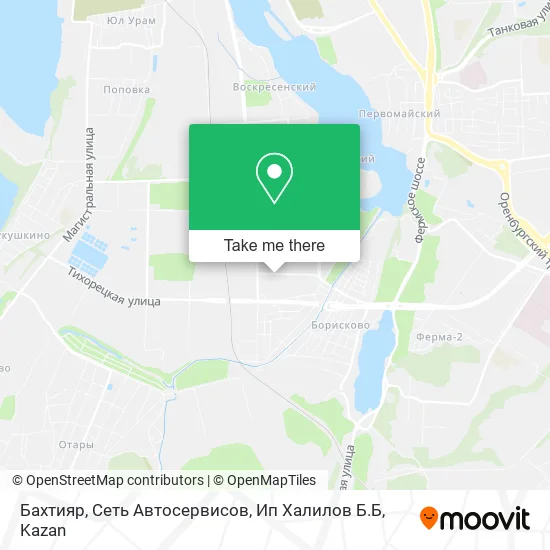 Бахтияр, Сеть Автосервисов, Ип Халилов Б.Б map