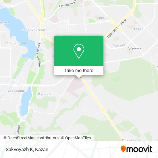 Sakvoyazh K map