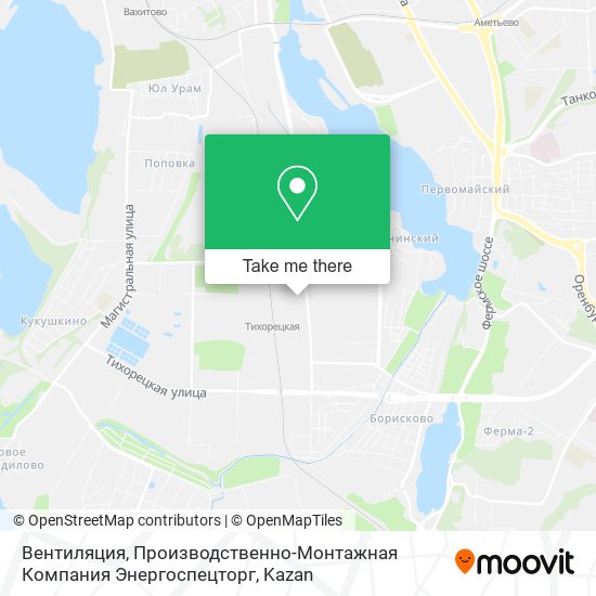 Вентиляция, Производственно-Монтажная Компания Энергоспецторг map