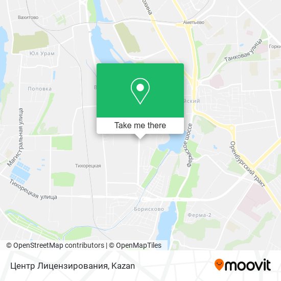Центр Лицензирования map