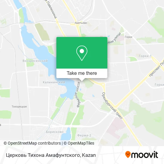 Церковь Тихона Амафунтского map