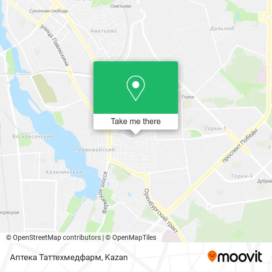 Аптека Таттехмедфарм map