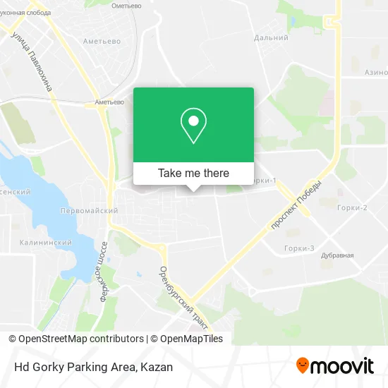 Hd Gorky Parking Area map