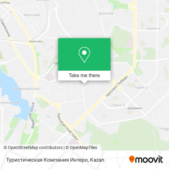 Туристическая Компания Интеро map